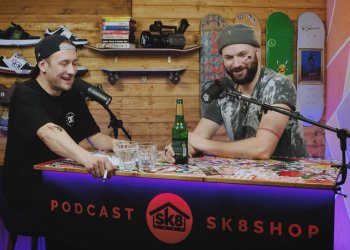 Kuba Brož v padesátém dílu podcastu SK8SHOP