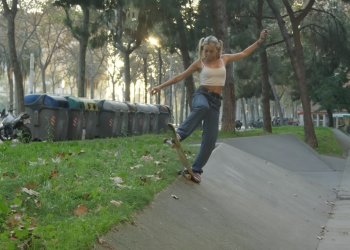 Cata Diaz natočila v Barceloně svůj první street part