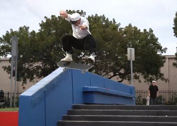 Vincent Milou a jeho povedený street part pro Pizza Skateboards