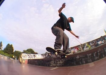Jakub Jiruška v technickým editu pro DC Shoes