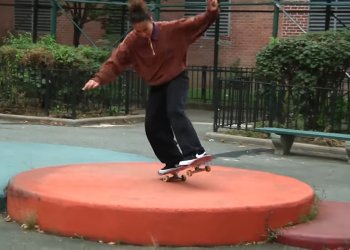 Monica Torres v zabitém welcome partu k OJ Wheels