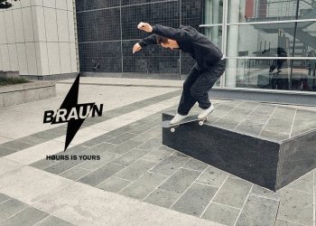 Kevin Braun nově skejtuje v botách od Hours is Yours