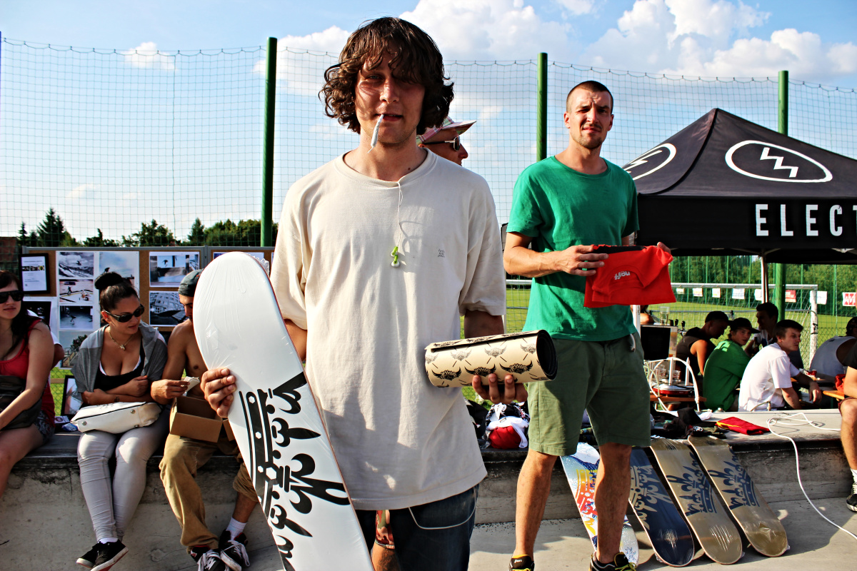 Jindra Peroutka AMB Best trick Jindra Peroutka Ambassadors Best trick. / foto: Black Bee
