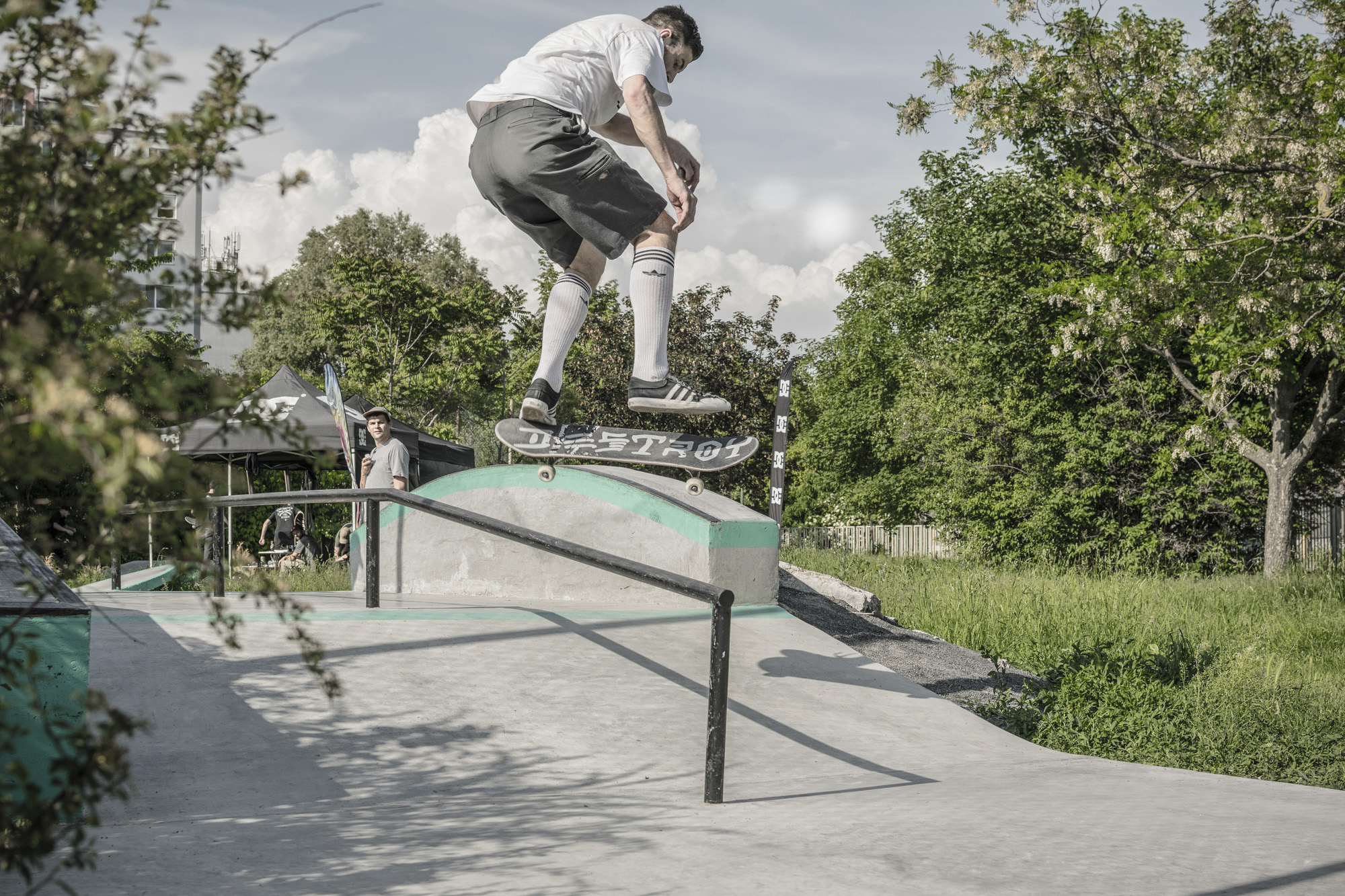 Mario Kopecký kickflip backside flip.