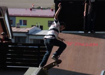 Kostelec u Jihlavy přivítal Snowbitch skate contest!