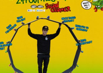 Brad Cromer a jeho pro welcome video za Krooked skateboards