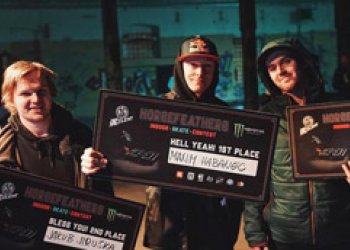 Maxim Habanec vítězem Horsefeathers Indoor Skate Contestu!