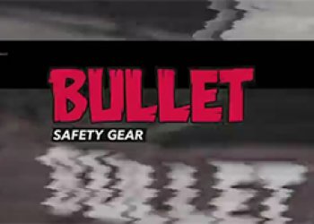 Sam Bosworth nová vertikální krev v reklamě na Bullet helmet