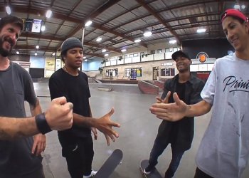 Game of Skate na bedně se svatou čtyřkou / Fynn, Cole, Gustavo, Tucker