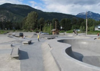 Skate night ve Whistleru v Kanadě