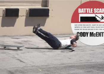 Terminátor Cody McEntire a jeho pády