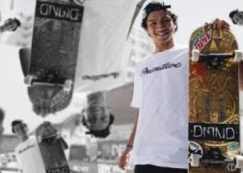 Nick Tucker se na Dew tour v LA neflákal