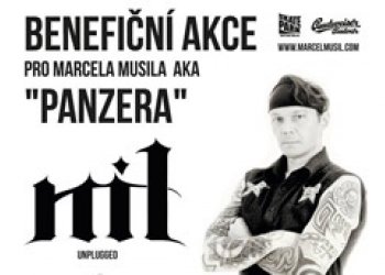 Pozvánka na benefiční akci pro Marcela "Panzera" Musila