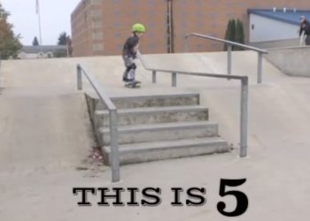 Caden Smith je teprve pětiletý skater