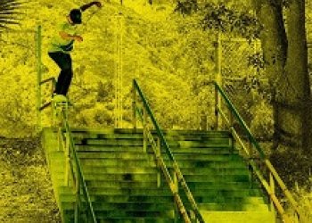Nyjah Huston vs. backside five-o ze 34 schodů