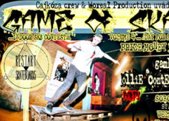 Game of SKATE vol. 4 v Mnichově Hradišti!
