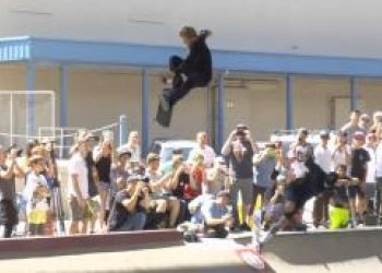 Nyjah Huston a zbytek Element teamu předvedl v Idaho solidní demo