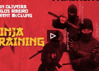 Luan, Ribeiro a McClung si dali neskutečný Ninja training