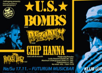 U.S. Bombs zahrají v pražském Futuru