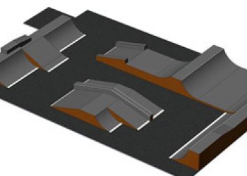 Smíchovskej skatepark v Praze v rekonstrukci