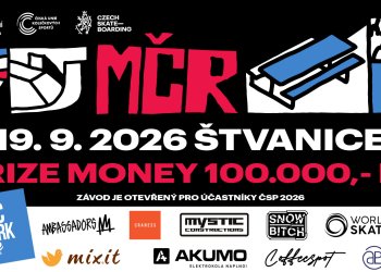 Zakončení sezony v podobě Mistrovství ČR ve skateboardingu 2026 se blíží