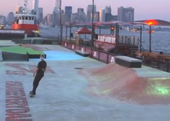 Nike SB loď se skateparkem