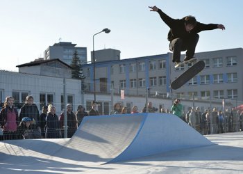 Slavnostní otevření skateparku Náchod provázelo perfektní počasí a parádní atmosféra