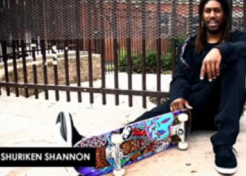 Shuriken Shannon a jeho skate set up