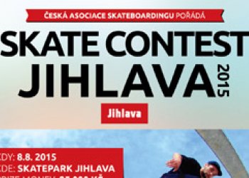 Česká asociace skateboardingu zve na Skate Contest Jihlava 2015!