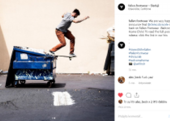 Chris Cole zpět u Fallen Footwear!!!