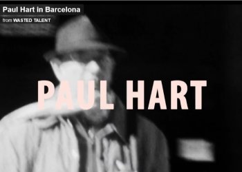 Paul Hart a jeho skejtovačka v Barceloně