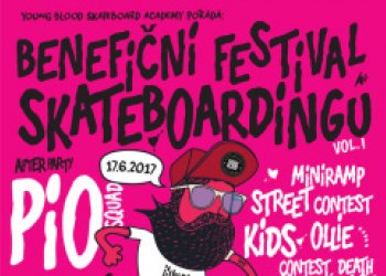 Benefiční festival skateboardingu už tuhle sobotu