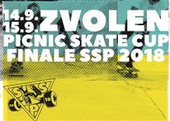 Pozvánka na finální závod série SSP do Zvolena - PICNIC Skate Cup