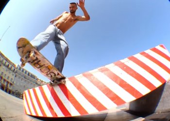 Lisabonská paráda ve videu "Praça da Figueira"