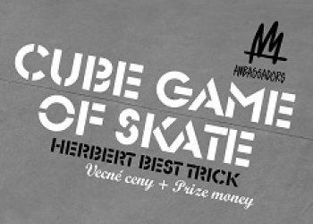 Doraž v sobotu do Trnavy na "Cube Game of Skate"