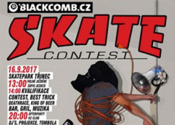 Na 16.9. se chystá Blackcomb.cz Skate Contest v Třinci!