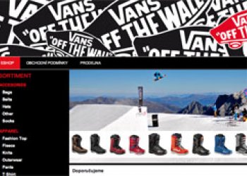 Pražský Vans Store spustil e-shop