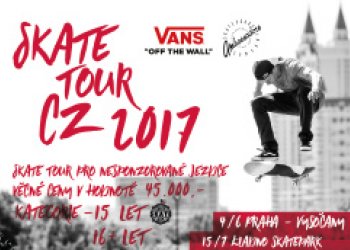 SkateTourCZ už tuhle neděli