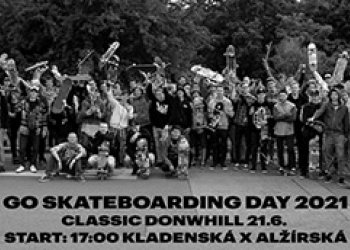 Go Skateboarding Day 2021 - pozvánka na classic downhill