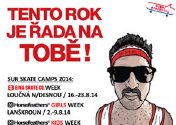 Jsou tu SUR SKATE CAMPS 2014!