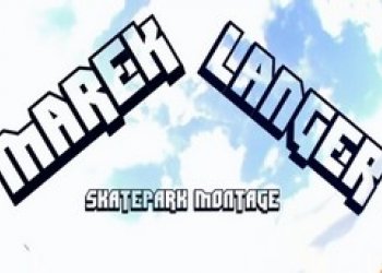 Marek Langer ve skateparkové montáži