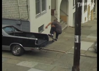 Rough Cut - GX 1000 a skejtovačka na autě "El Camino"
