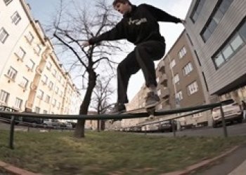 Honza Navrátil a jeho street edit pro Bones Wheels
