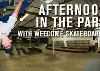 Team Welcome skateboards v TWS parku