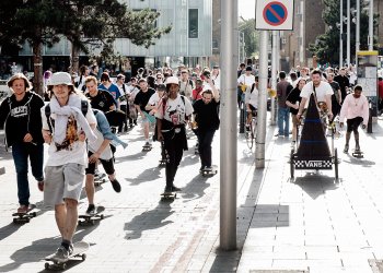 Londýnský oslavy dne skateboardingu ve znamení Vans