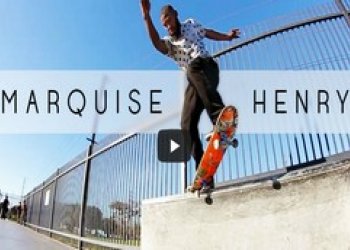 Marquise Henry chill session v Chino parku