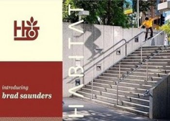 Brad Saunders a jeho welcome klip pro Habitat Skateboards