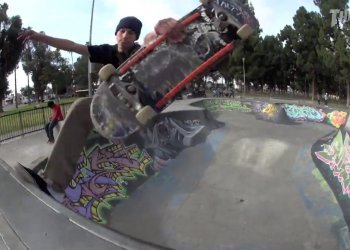 RVCA team rozpoutal skateparkové peklo