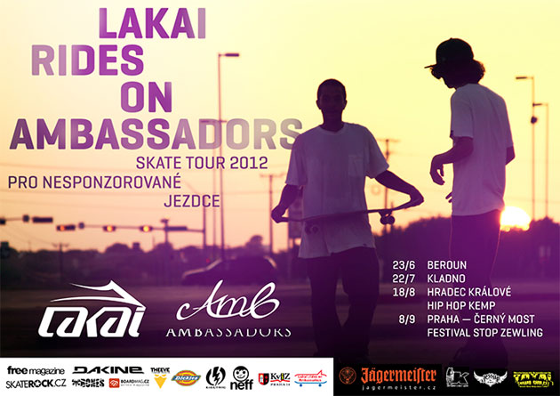 Lakai Rides on Ambassadors + info o akci Lakai Rides on Ambassadors + info o akci