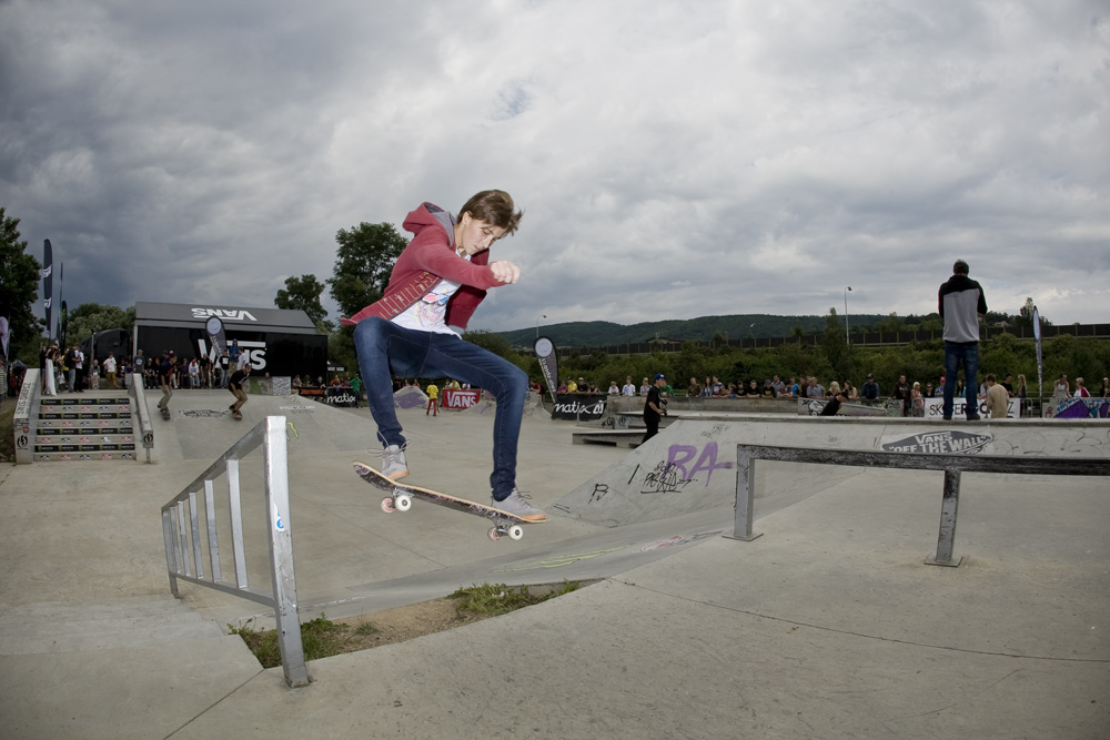 Petra Hrašová frontside ollie / foto: Kac Petra Hrašová frontside ollie / foto: Kac